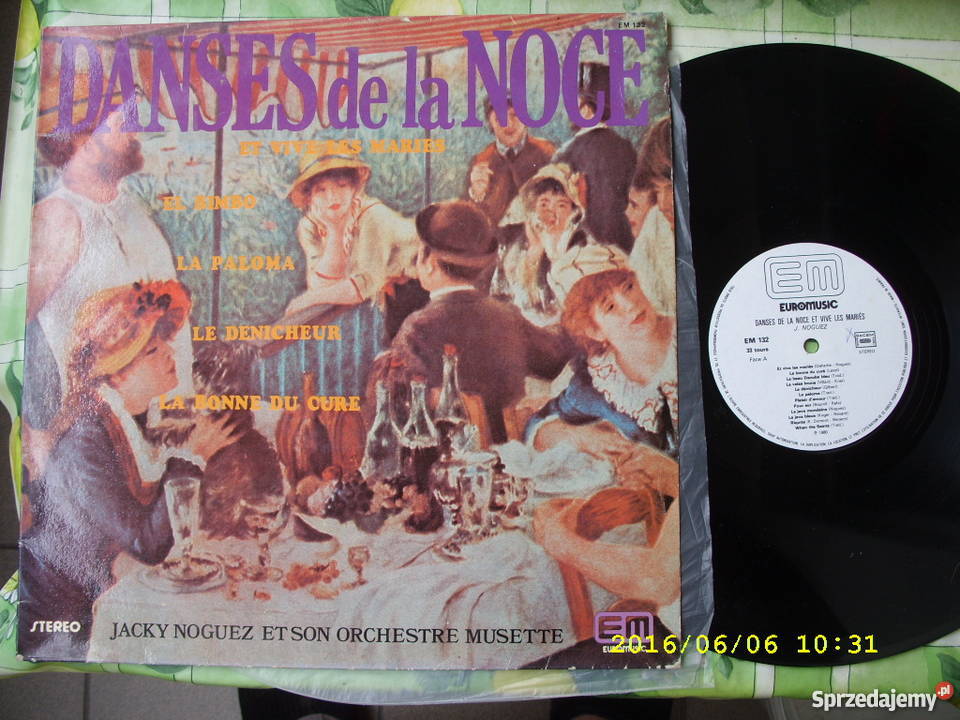 Dance Lp DANSES DE LA NOCEeuromusic France sprzedam