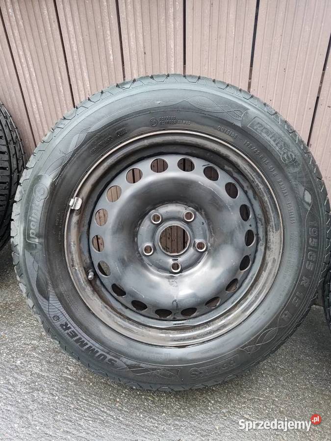 Felga stalowa r15 5x112 et 47 OEM z oponami Kraków