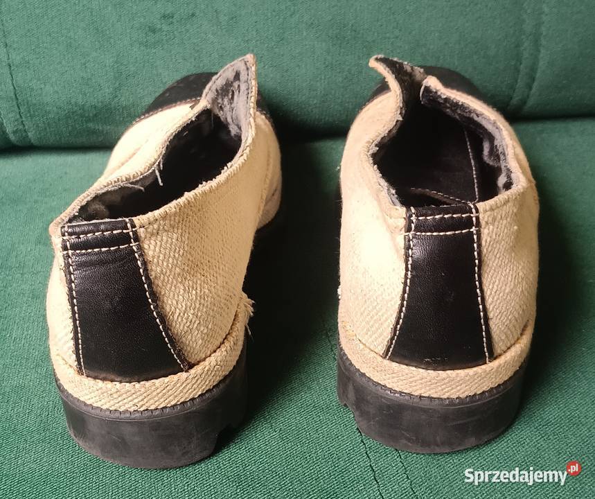 Buty vintage spats saddle shoes 43 Andrea Esetti Zbylitowska Góra