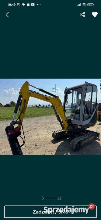 Usługi minikoparką Wykopy, roboty ziemne Żółkiewka-Osada
