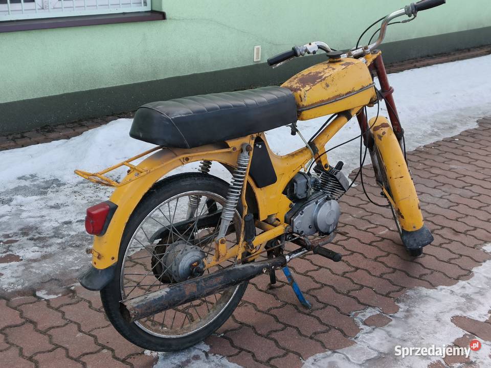 Romet 50t1 3 biegi silnik 019 na chodzie lubelskie Łuków