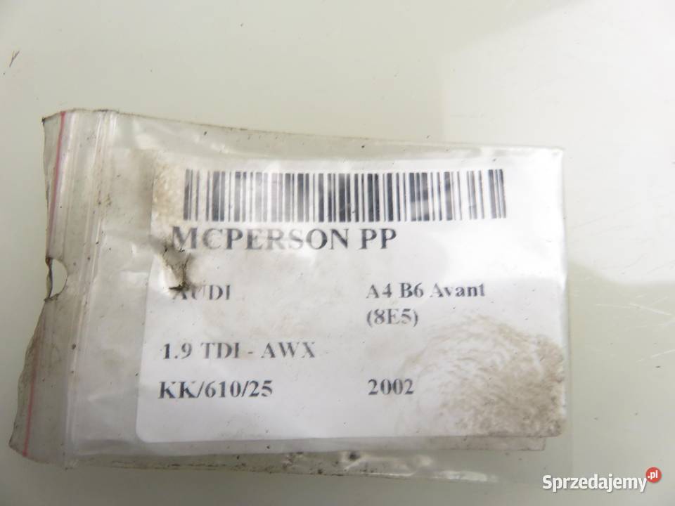 MCPERSON PRAWY PRZEDNI AUDI A4 B6 Avant 8E5 19