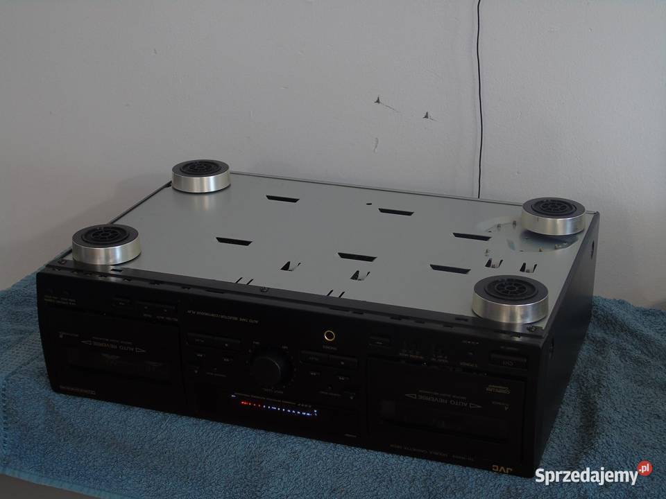 Magnetofon JVC TDW254 ładny DOSTAWA Jasło sprzedam
