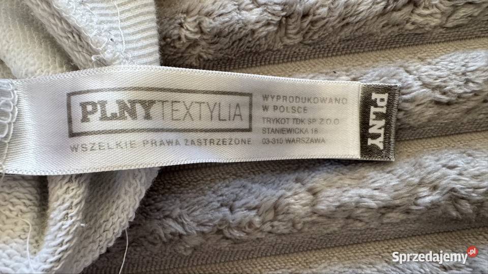 PLNY Papa Lima Tede Bluza rM rzadka biała Moda i Styl Alwernia
