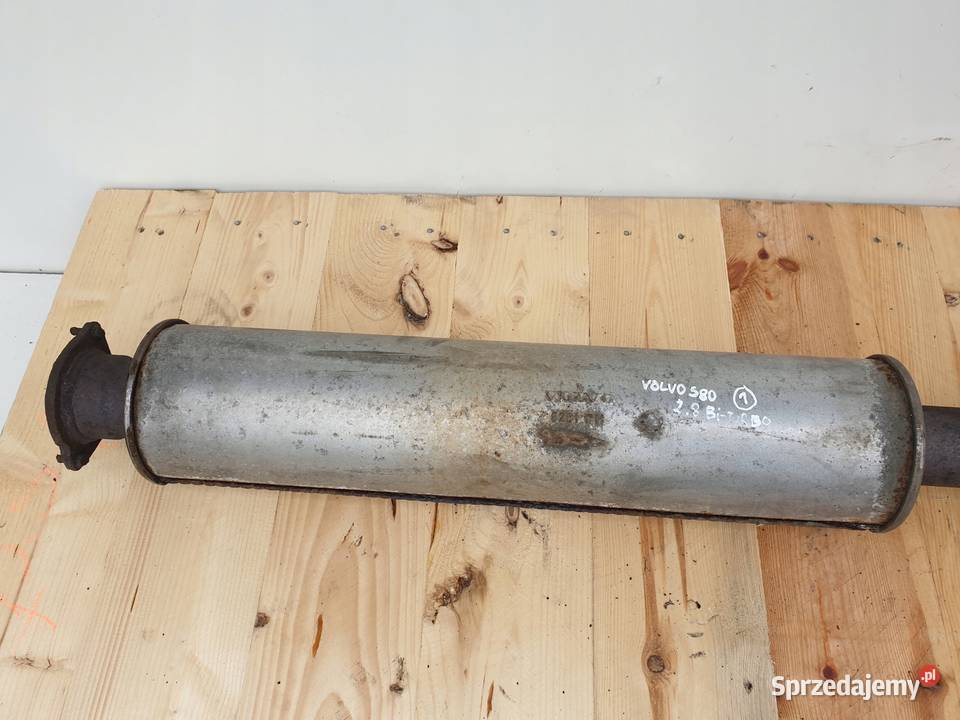 Volvo S80 28 T6 BITURBO BI TURBO TŁUMIK ŚRODKOWY Rury wydechowe lubelskie Rudka