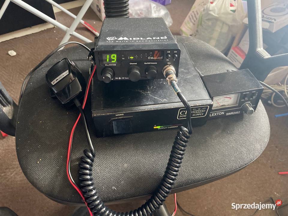 Alan 109 Midland CB radio plus antena warmińsko-mazurskie Mrągowo sprzedam