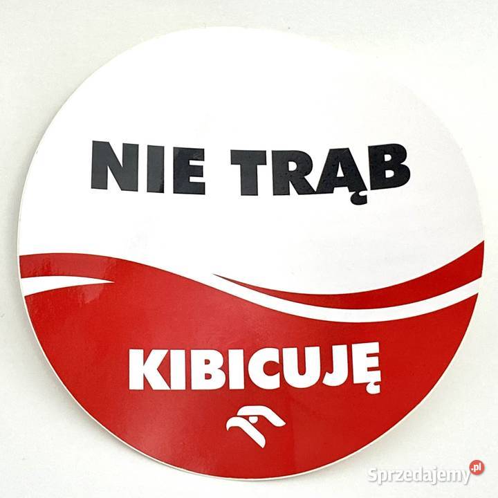 Zestaw 10x Naklejki kibica na auto samochód 8x8 Warszawa