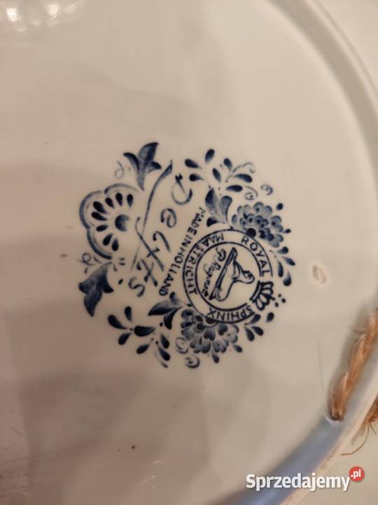 stare talerze zawieszki Royal Sphinx DELFT BOCH Gorzów Wielkopolski sprzedam