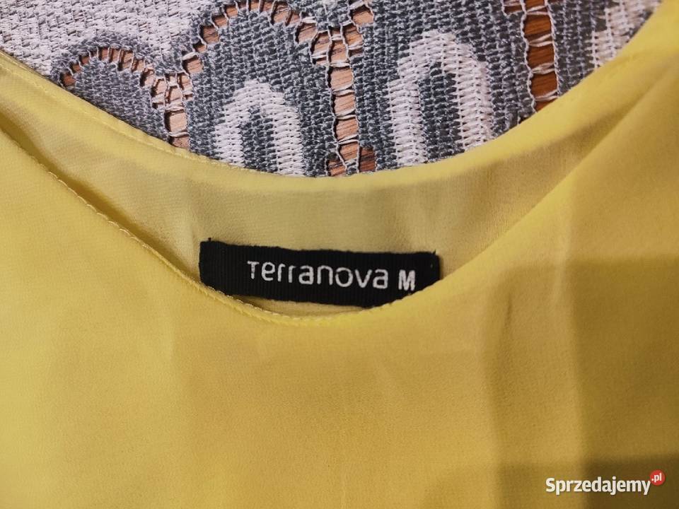 Bananowy top TERRANOVA M Rozmiar 38(M) sprzedam
