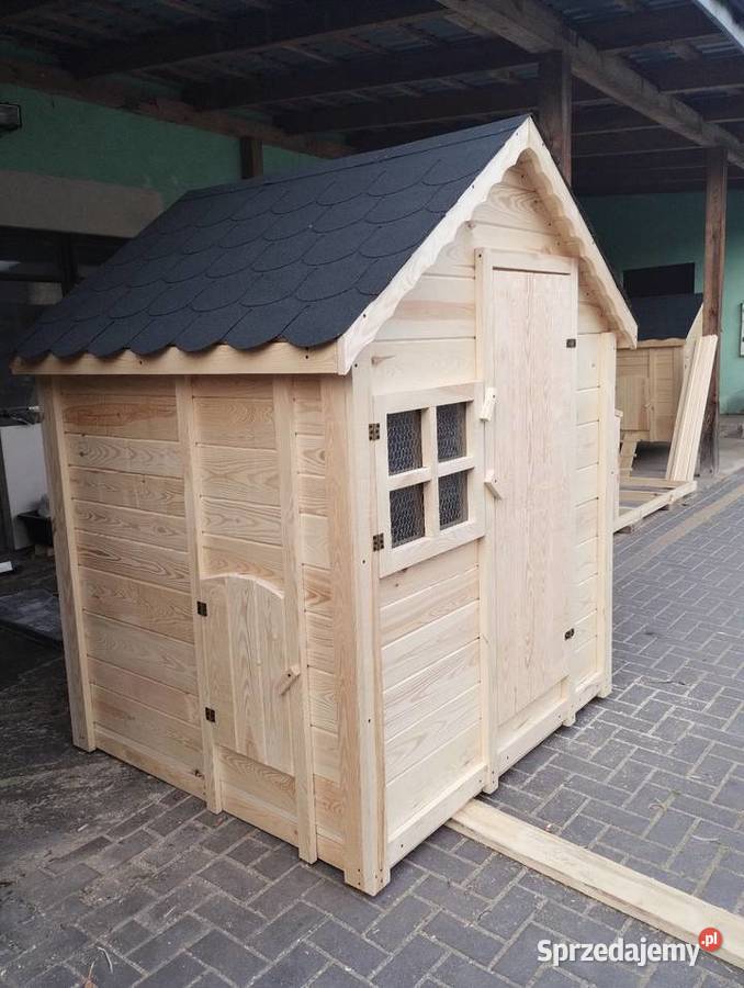 Kurnik drewniany na 1012 kur150x140x200wys Sarnaki sprzedam