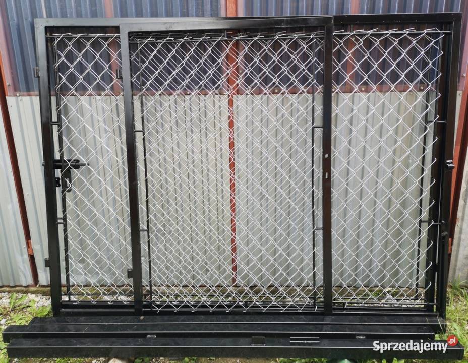 Kompletna brama 2x2m 1m bramka furtka OKAZJA Lublin