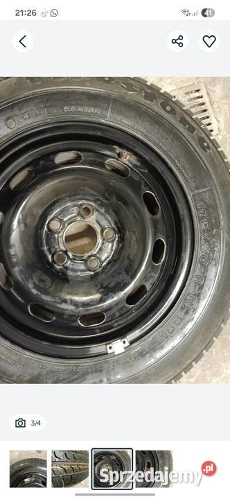 VW GOLF FELGA Z OPONĄ FIRESTONE 17580 R14 88H Kargowa sprzedam