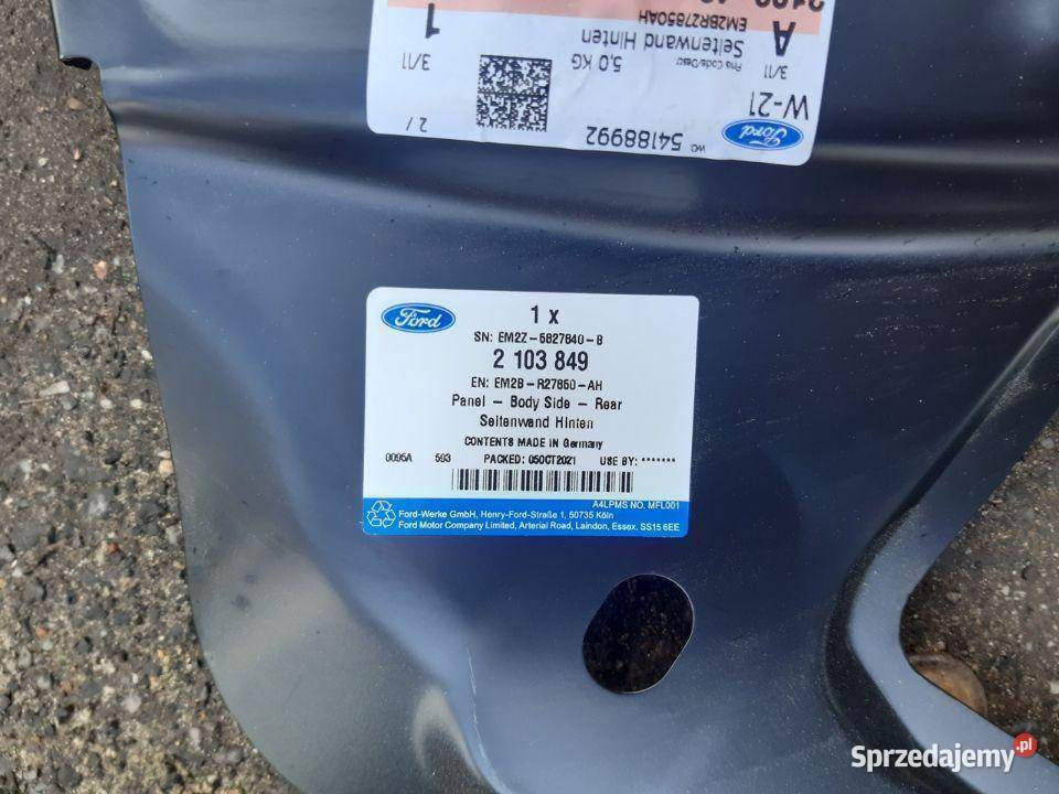 Błotnik prawy tył Ford S II EM2BR27860AH Błotnik