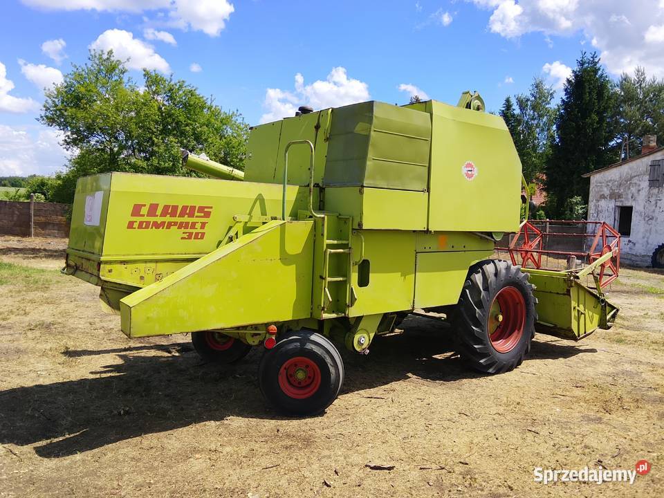 Kombajn zbożowy Claas Compact 30 sprowadzony nieuszkodzony Rolnictwo Skaryszew