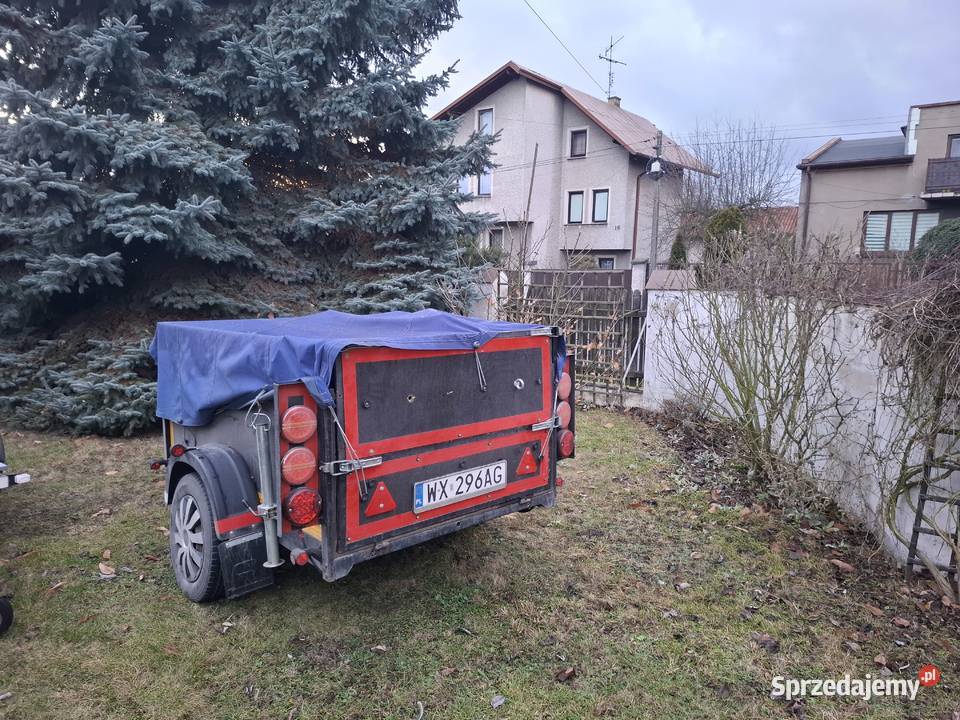 Przyczepa Niewiadów N410 b przebudowie towarowe Piotrków Trybunalski