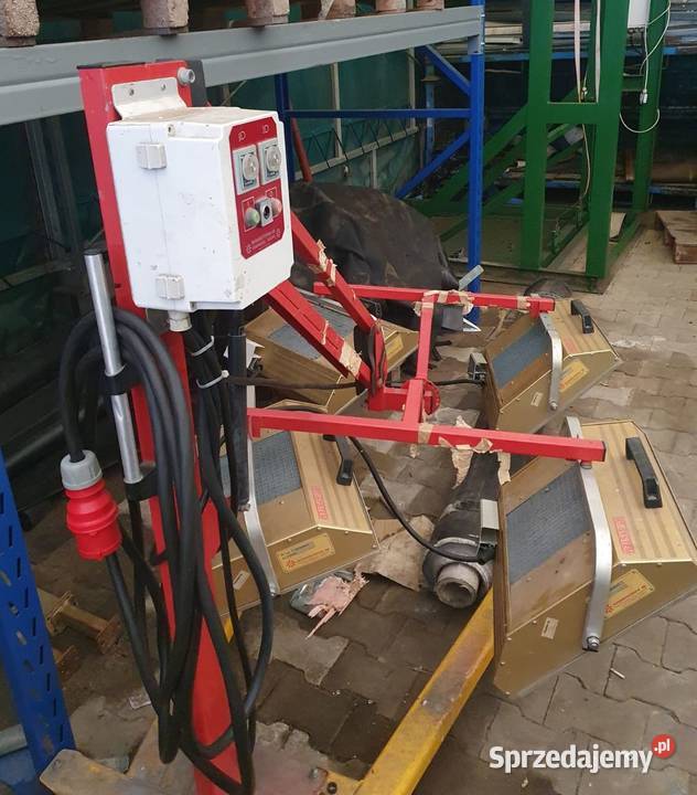 Promienik ciepła lampa grzewcza podczerwieni Środa Wielkopolska