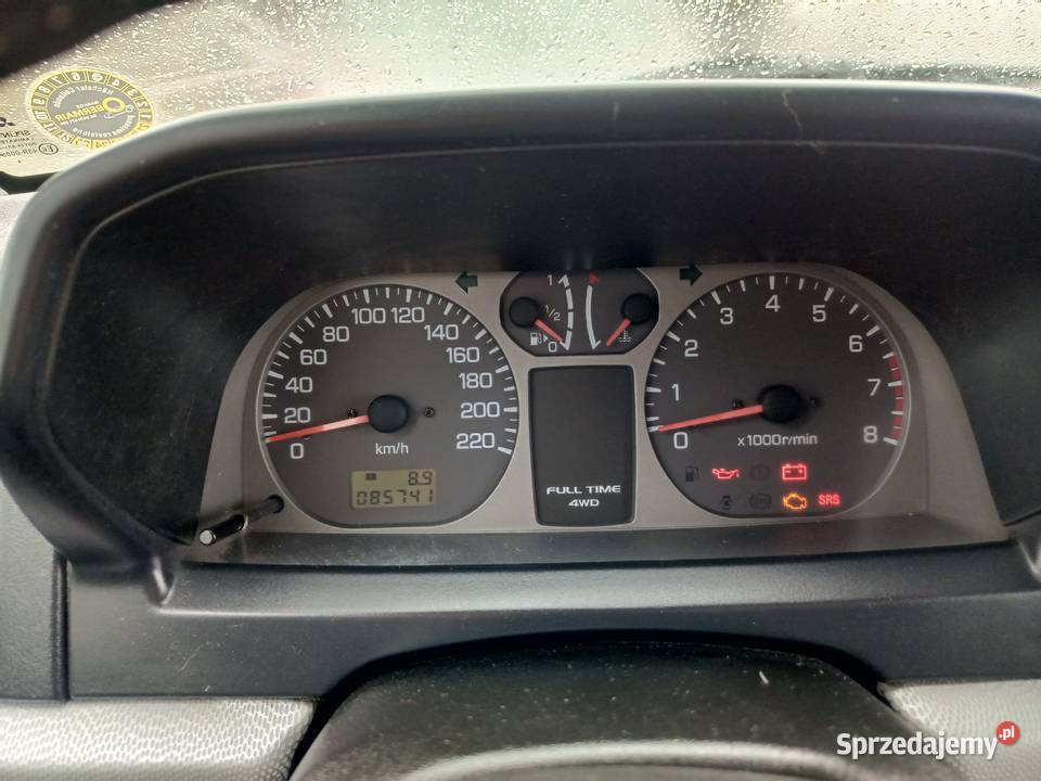 Mitsubishi Pajero pinin Mały przebieg 85 isofix Iwonicz