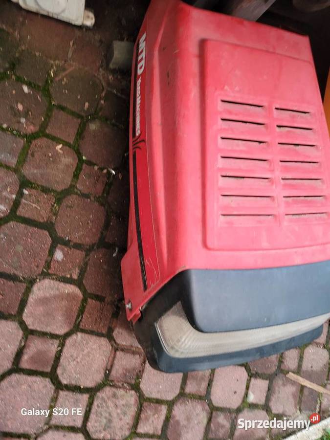 Maska traktorek kosiarka Kosiarki i podkaszarki małopolskie Dąbrowa Tarnowska