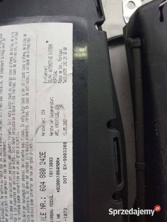 SKODA FABIA PODUSZKI FOTELA pomorskie Kobylnica
