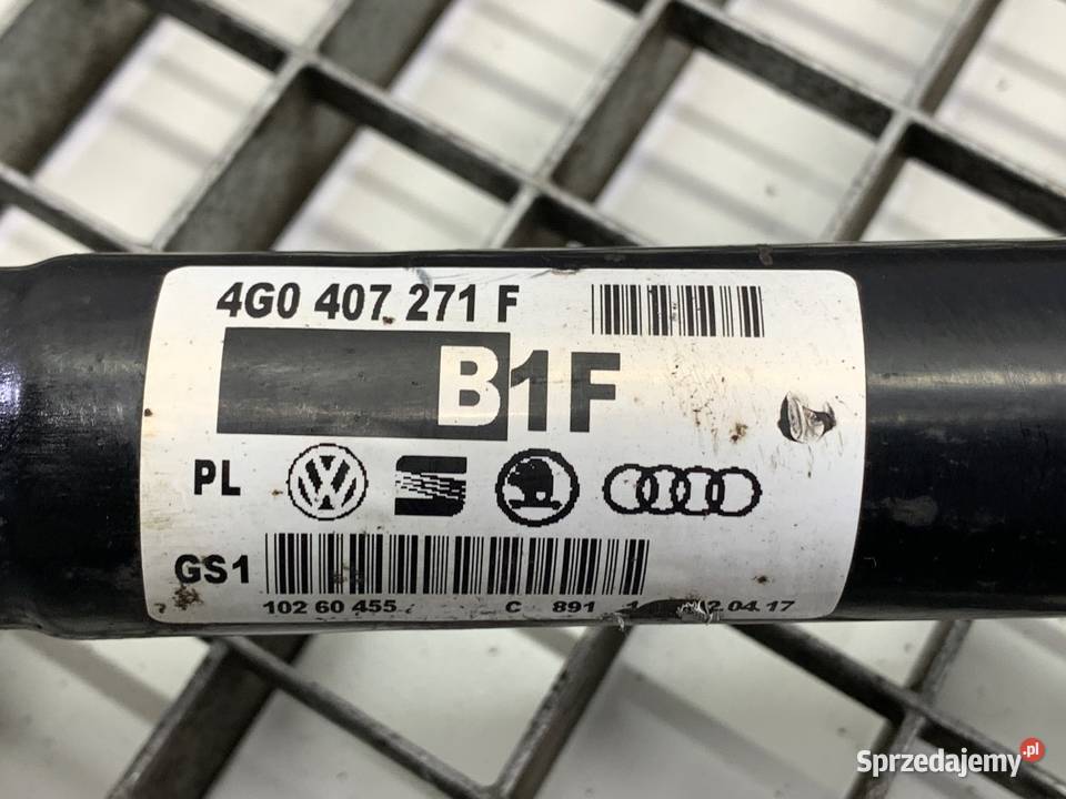 PÓŁOŚ LEWY PRZÓD AUDI A6 C7 4G0407271F 40 605