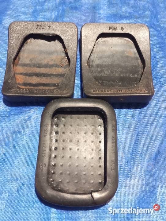 VW garbus gumy nakładki sprzęgła hamulca