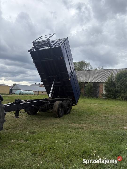 Przyczepa tandem 3 strony Bukowina