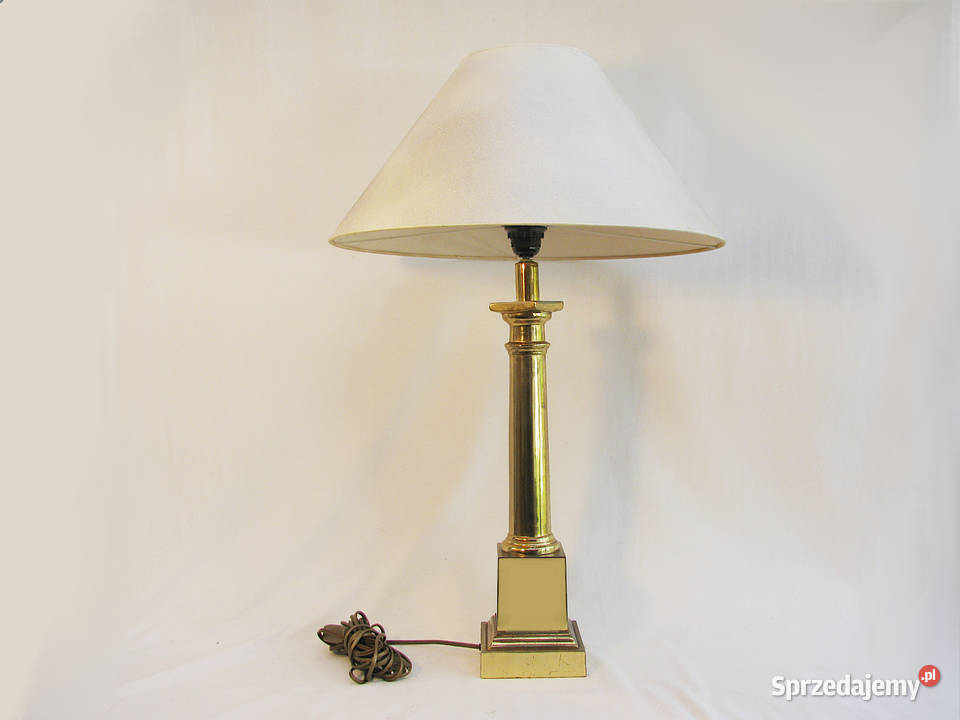 Duża Lampka nocna mosiądz II Szczecinek