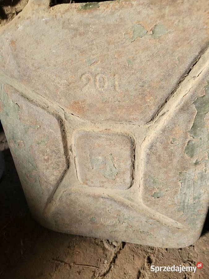 Metalowe kanistry dolnośląskie Bolków