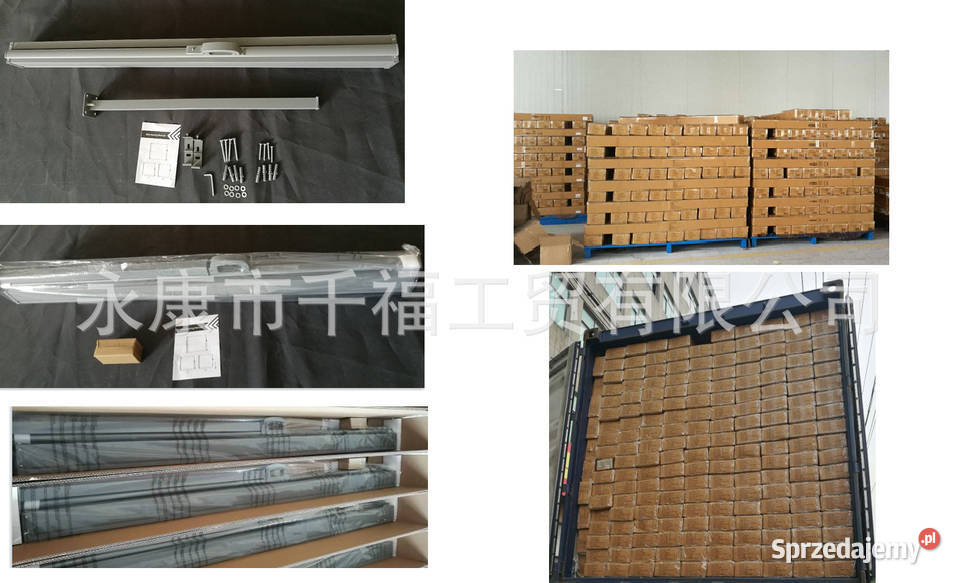 markiza roleta pionowa tarasowa czarna 160x300