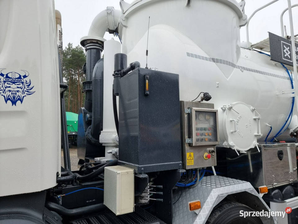 Scania Ładowarka próżniowa ssąconadmuchowa pełny VAT