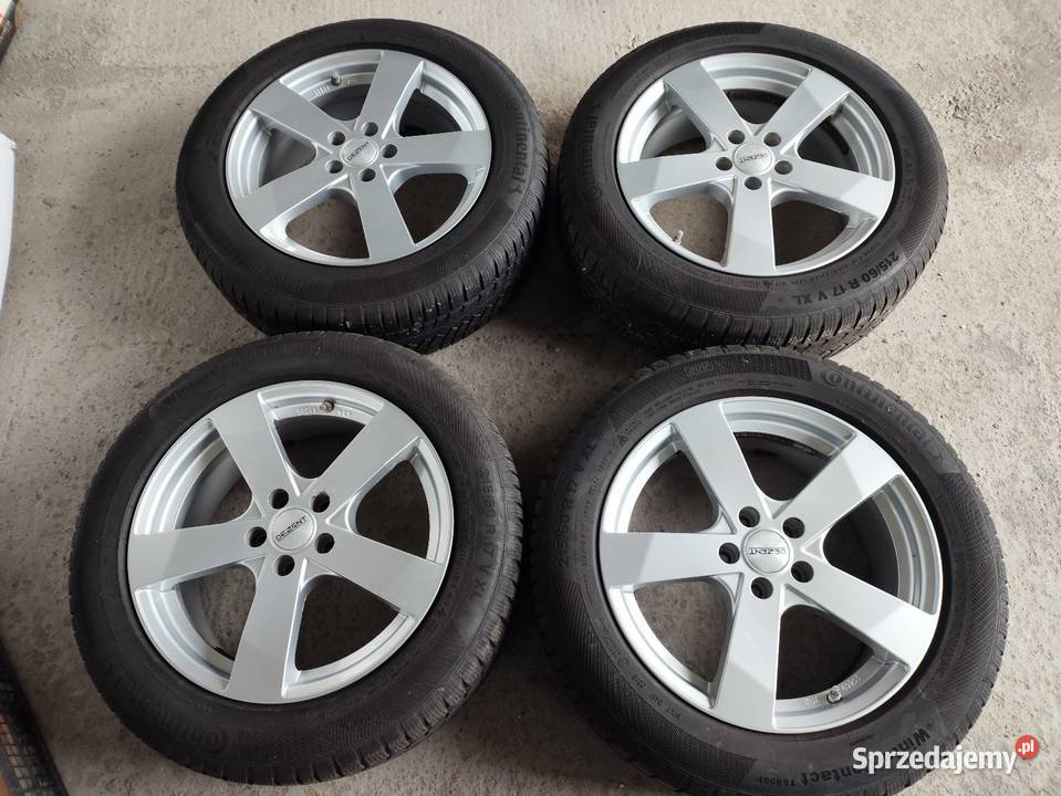 Koła zimowe felgi 17 5x105 czujniki opony Gowarczów