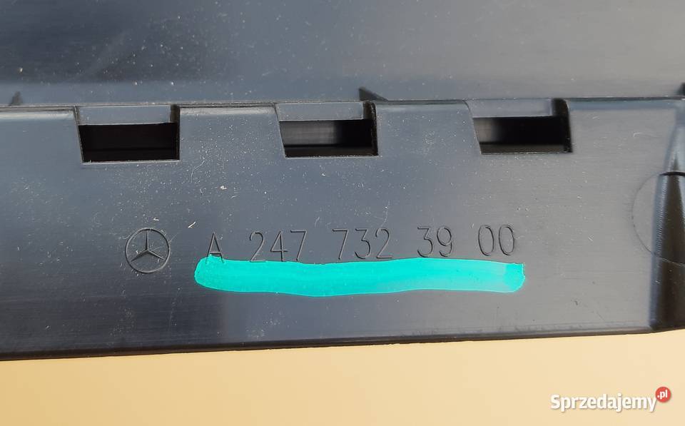 MERCEDES W247 LISTWA OZDOBNA DZRWI LEWY TYŁ Trzciel sprzedam