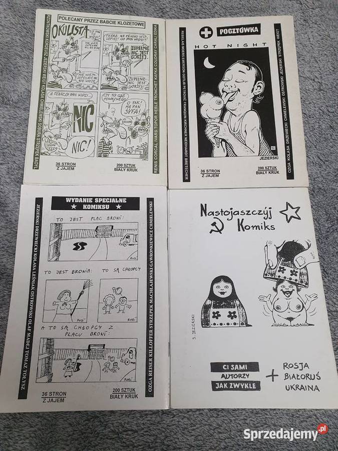 Wypierd fanzin magazyn komiksowy zestaw 5 Gdynia