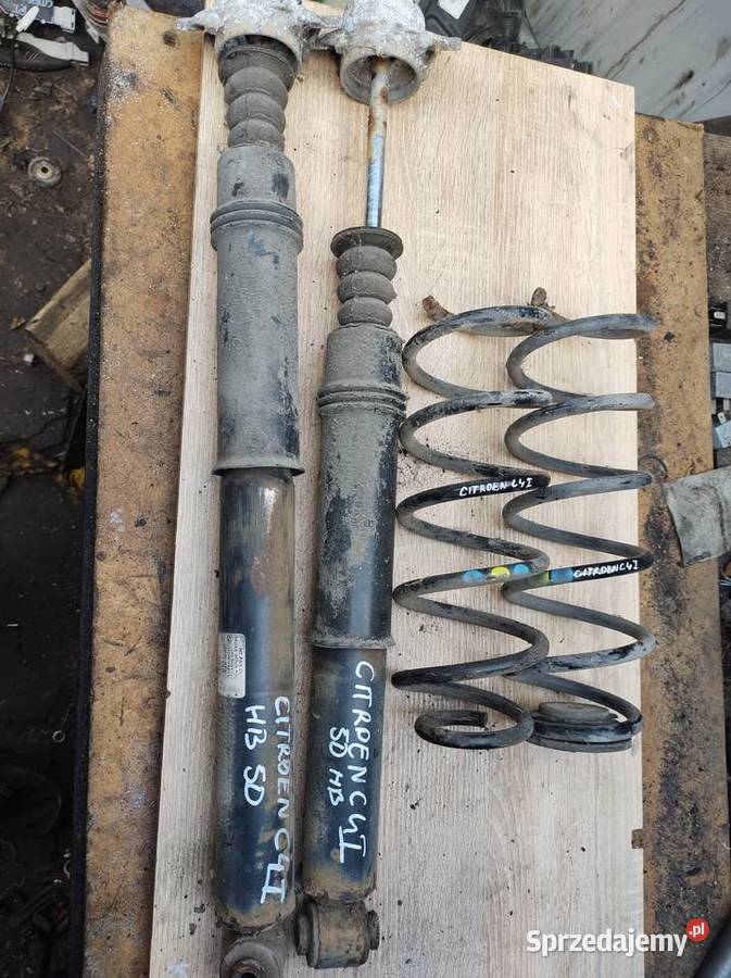 CITROEN C4 I HB 5D amortyzator tył sprężyna