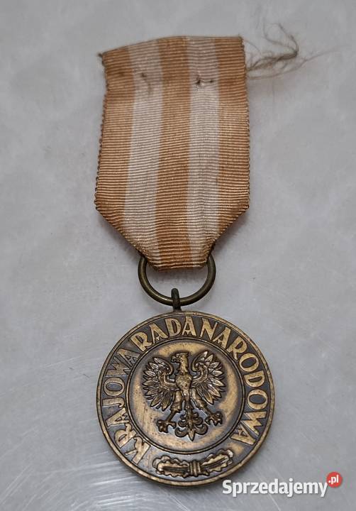 Medal Krajowa Rada Narodowa RP Zwycięstwo i Pozostałe sprzedam