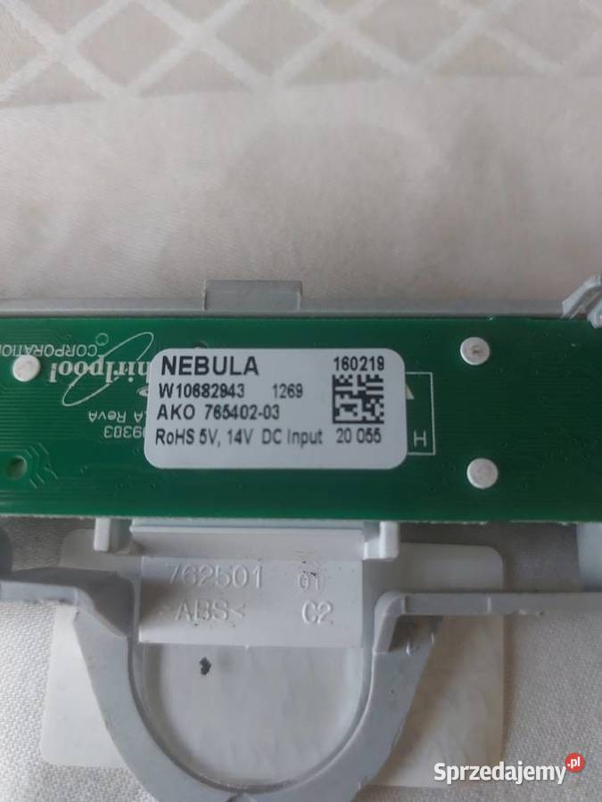 WHIRLPOOL NEBULA W10682943 AKO 76540203 PANEL Nowy Sącz