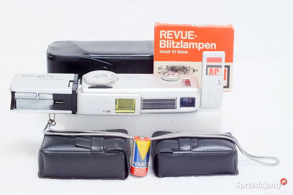 Revue 16 KB z obiektywem Rokkor 128 f20 dolnośląskie Lubin