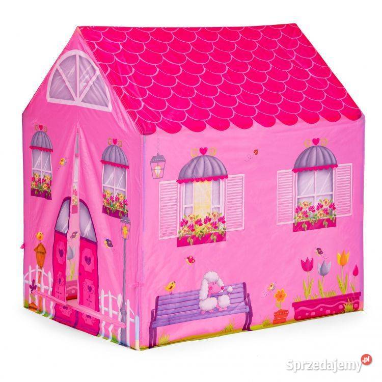 Namiot domek z tunelem namiocik plac zabaw Bielsk Podlaski