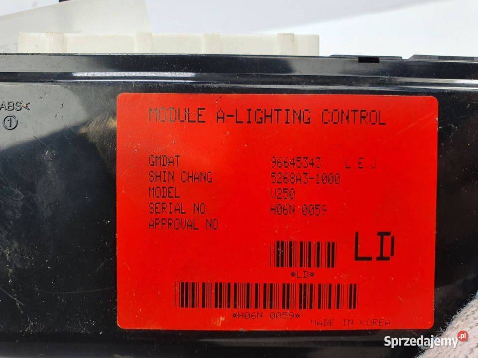 MODUŁ CHEVROLET EPICA 96645343 kujawsko-pomorskie