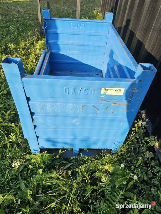 Gitterbox skrzynia metalowy kosz 500 100x60x80 Magazynowanie dolnośląskie Jelcz-Laskowice
