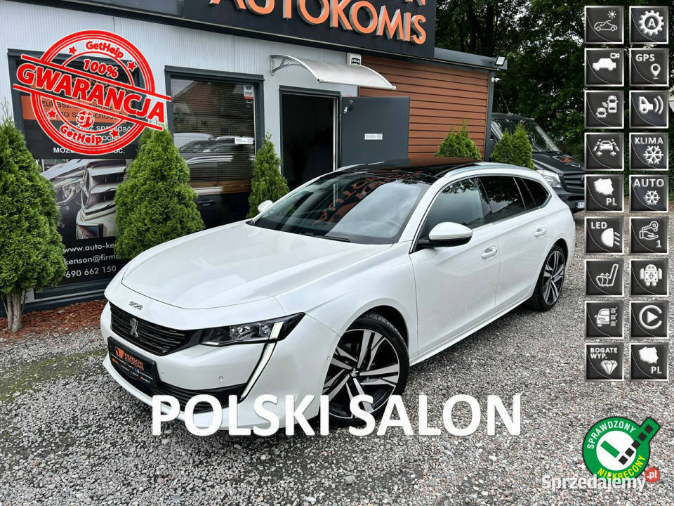 Peugeot 508 1Wł Bezwypadek Asystenci Kamera 360 Bydgoszcz