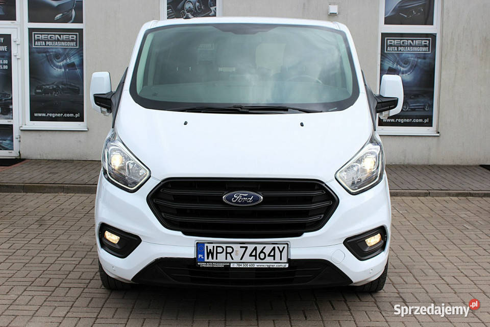 Ford Transit Custom Long 9osobowy SalonPL FV23 klimatyzacja Sokołów