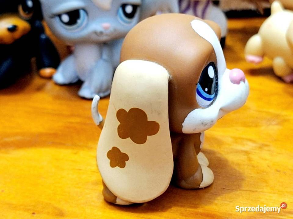 Pies basset plamki Littlest Pet Shop