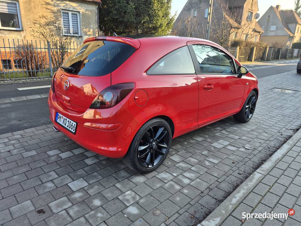 Opel Corsa 14 benzyna 101 2012r Super Stan Kąty Wrocławskie