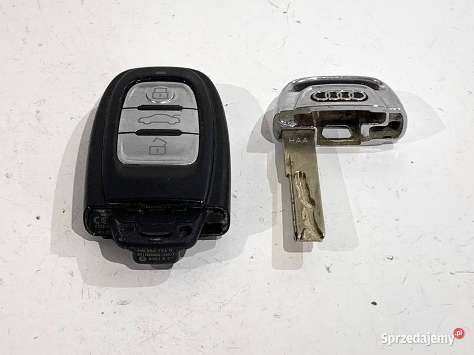 KLUCZYK AUDI A8 D4 4H0959754K 0918 PILOT osobowe