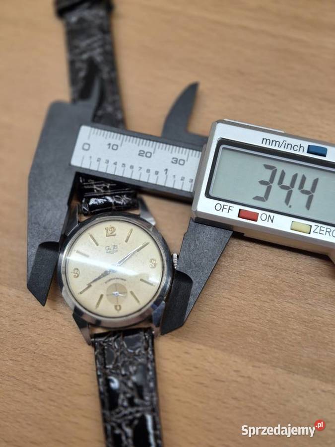 Męski zegarek vintage GUB Glashtte Chorzów sprzedam