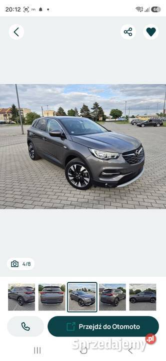 Opel Granland X 2019r Ultimate dolnośląskie Dębina