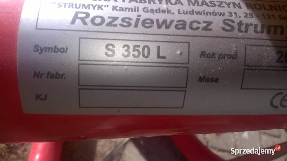 rosiewacz nawozu nie urzywany świętokrzyskie Pawłów