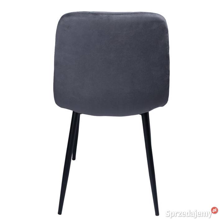 Krzesło tapicerowane welurowe do salonu jadalni Poznań