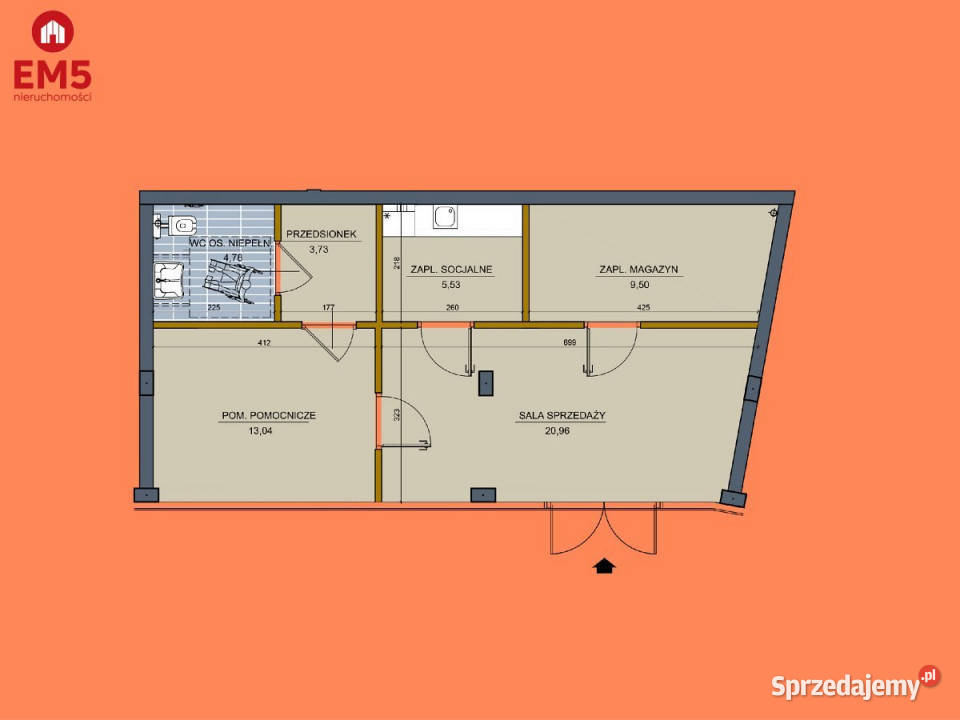 Lokal Białystok 5754m2 Nieruchomości